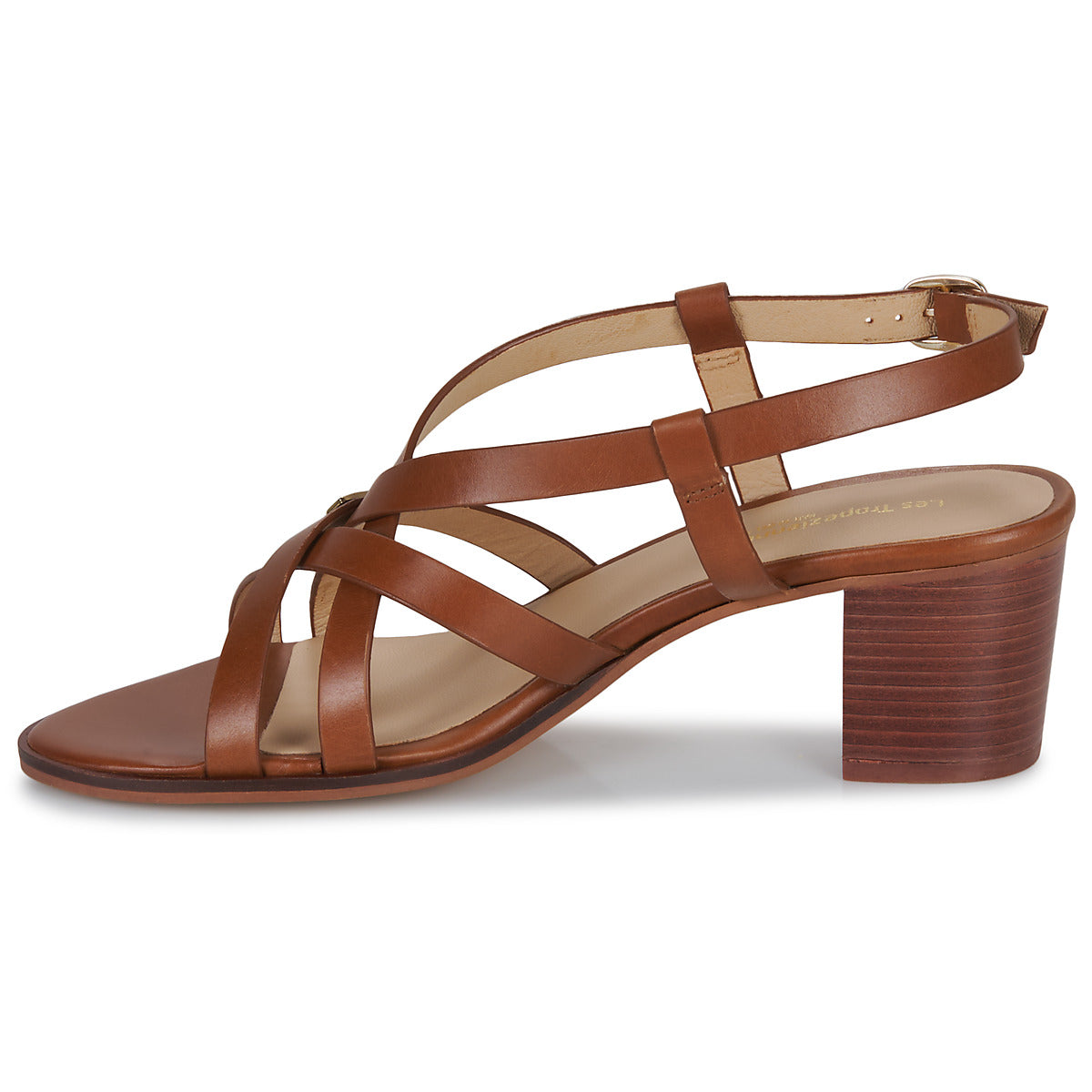 Sandali Donna Les Tropéziennes par M Belarbi LYMA Marrone