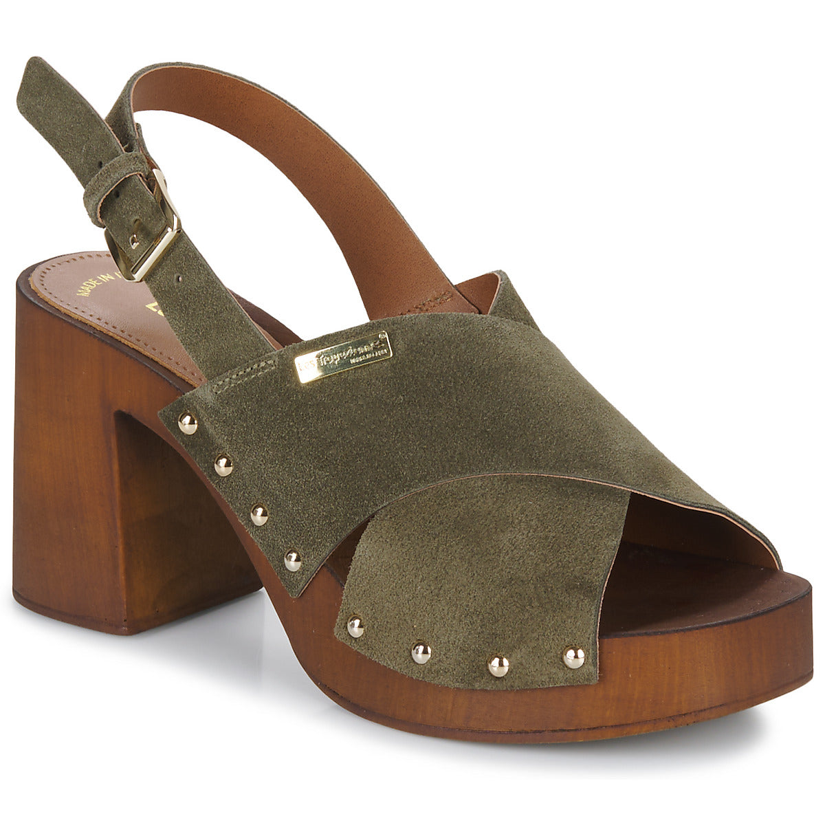 Sandali Donna Les Tropéziennes par M Belarbi TESSY Kaki