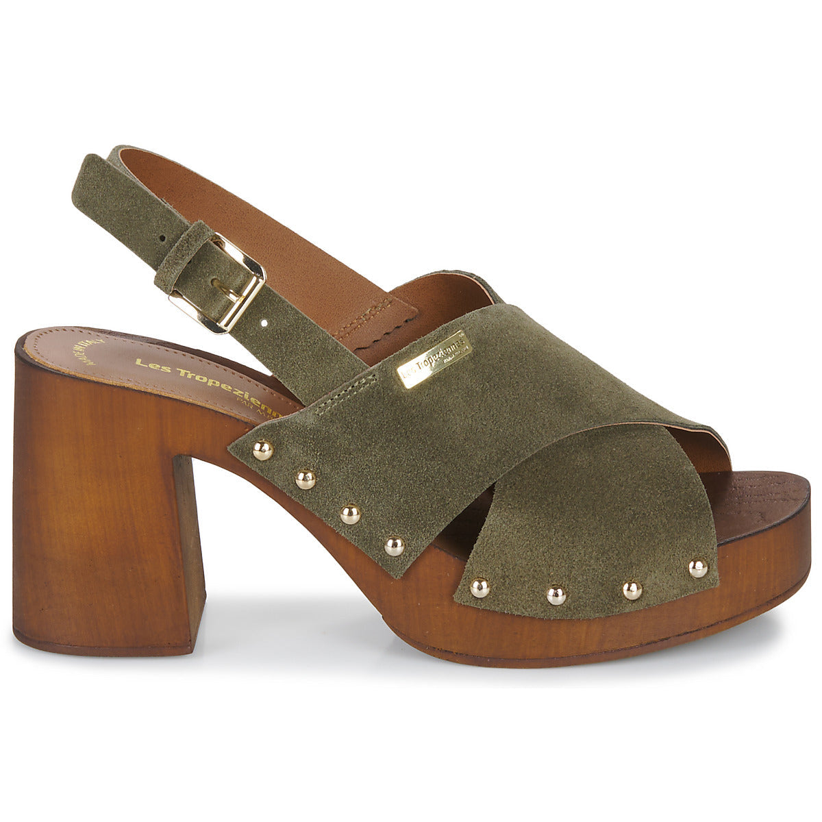 Sandali Donna Les Tropéziennes par M Belarbi TESSY Kaki