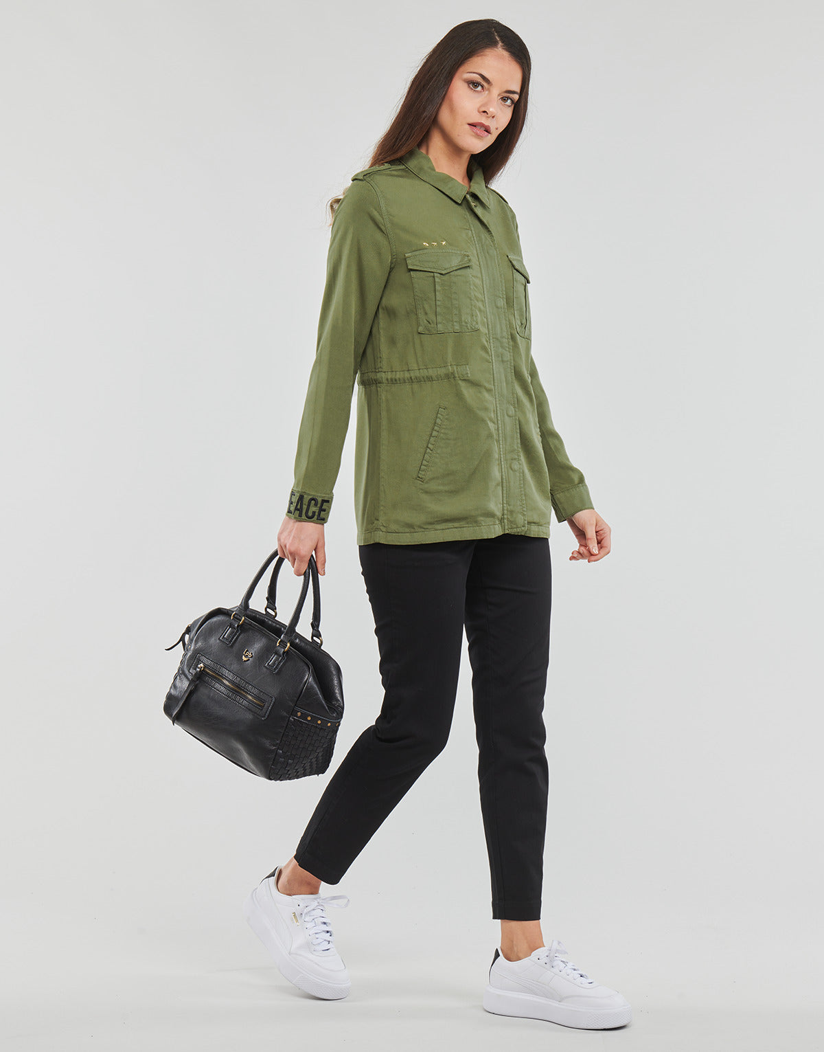 Parka Donna Les Petites Bombes ANNA Kaki