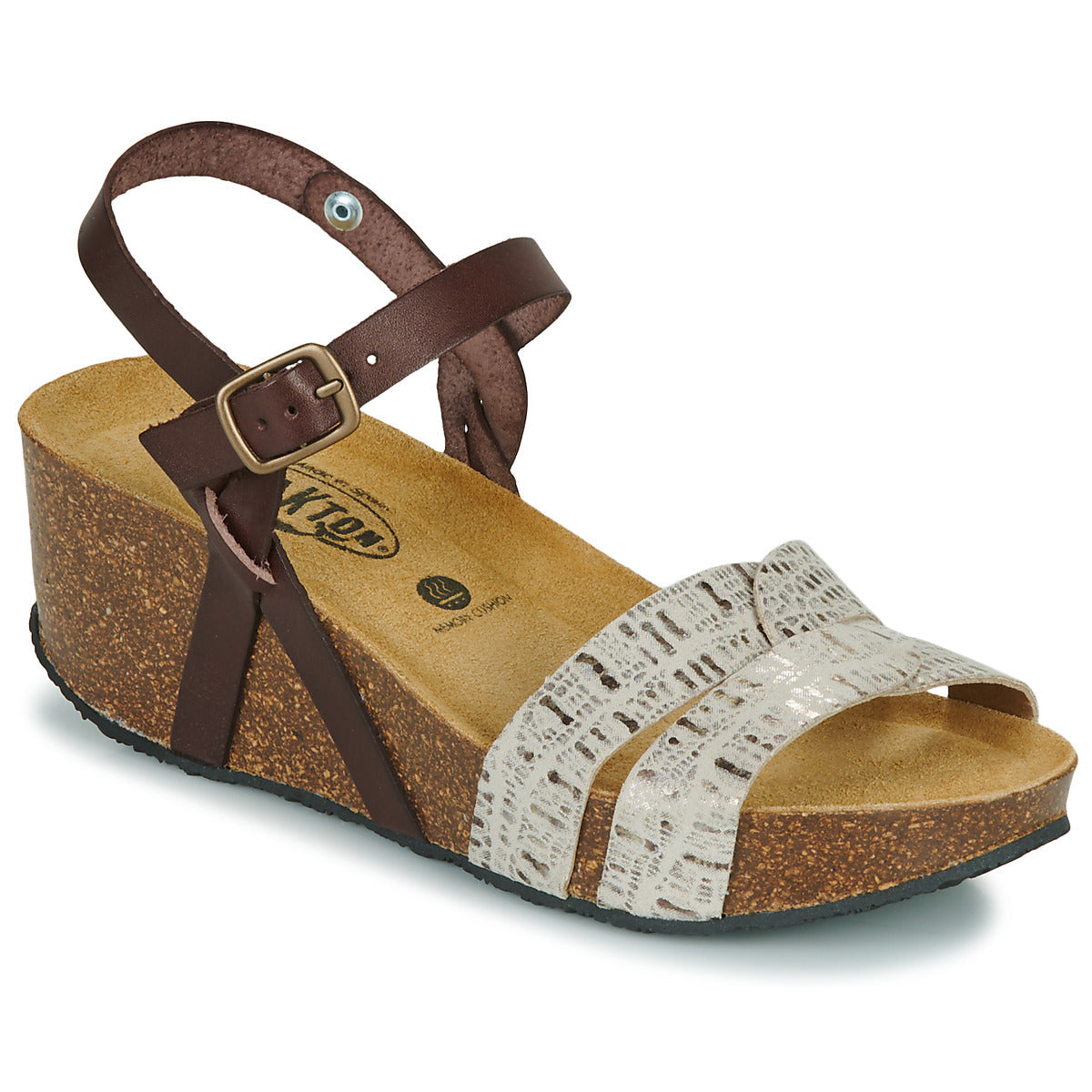 Sandali Donna Plakton SO KIMBO Marrone
