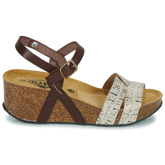 Sandali Donna Plakton SO KIMBO Marrone