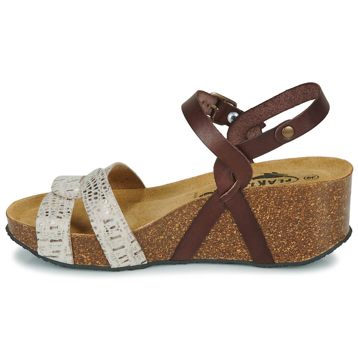 Sandali Donna Plakton SO KIMBO Marrone