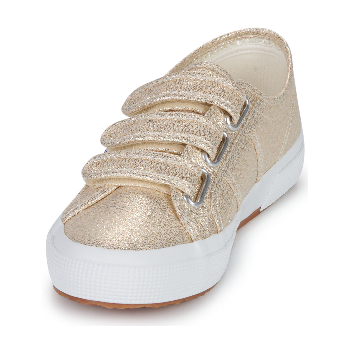 Sneakers basse Donna Superga 2750 LAME STRAP Oro