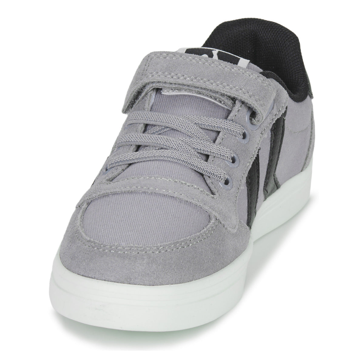 Scarpe bambini ragazza hummel SLIMMER STADIL LOW JR Grigio