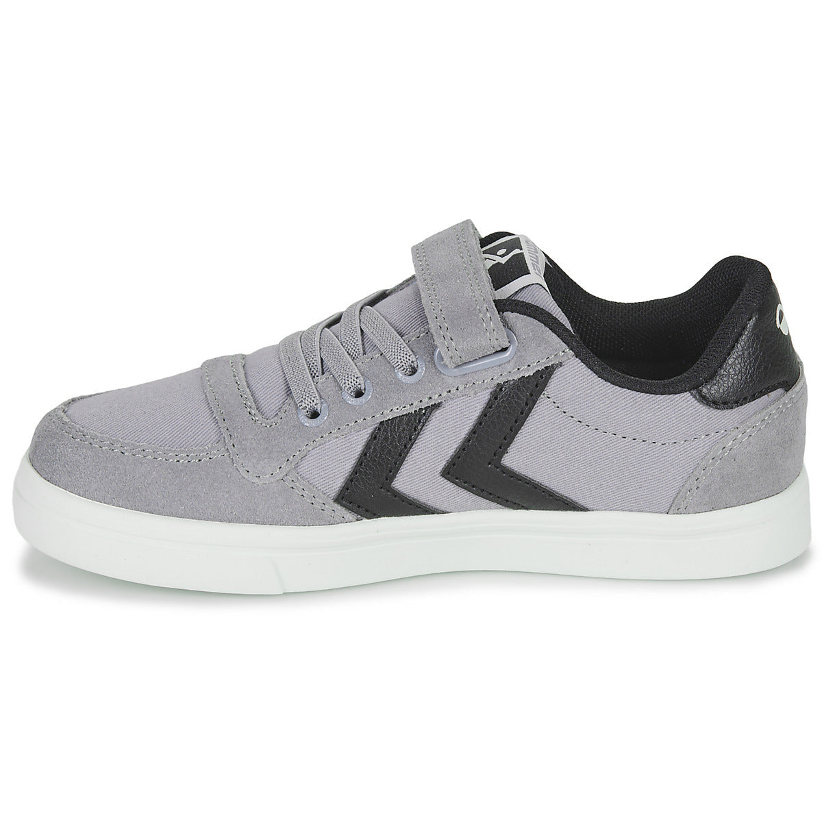 Scarpe bambini ragazza hummel SLIMMER STADIL LOW JR Grigio
