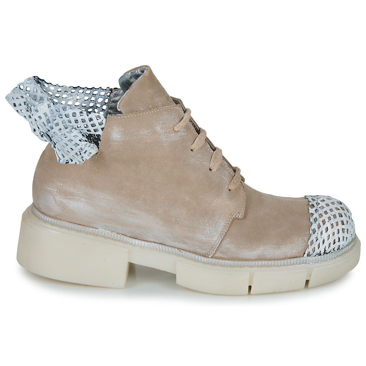 Stivaletti Donna Papucei NITO Beige