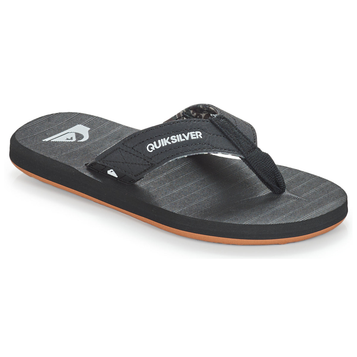 Infradito bambini ragazzo Quiksilver CARVER SWITCH YOUTH Nero