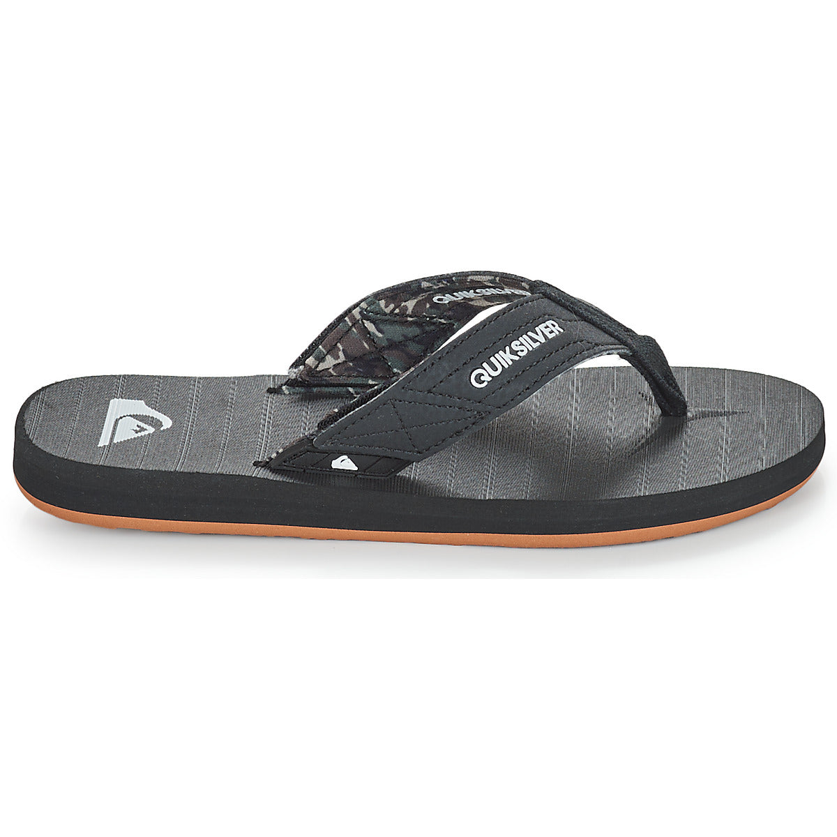 Infradito bambini ragazzo Quiksilver CARVER SWITCH YOUTH Nero