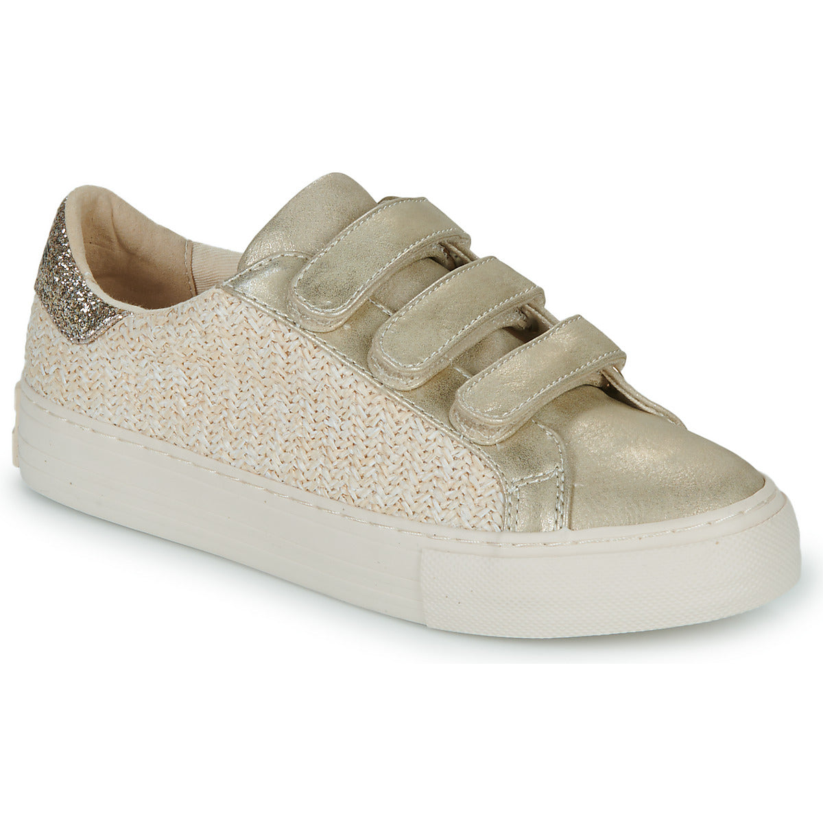 Sneakers basse Donna No Name ARCADE STRAPS Beige