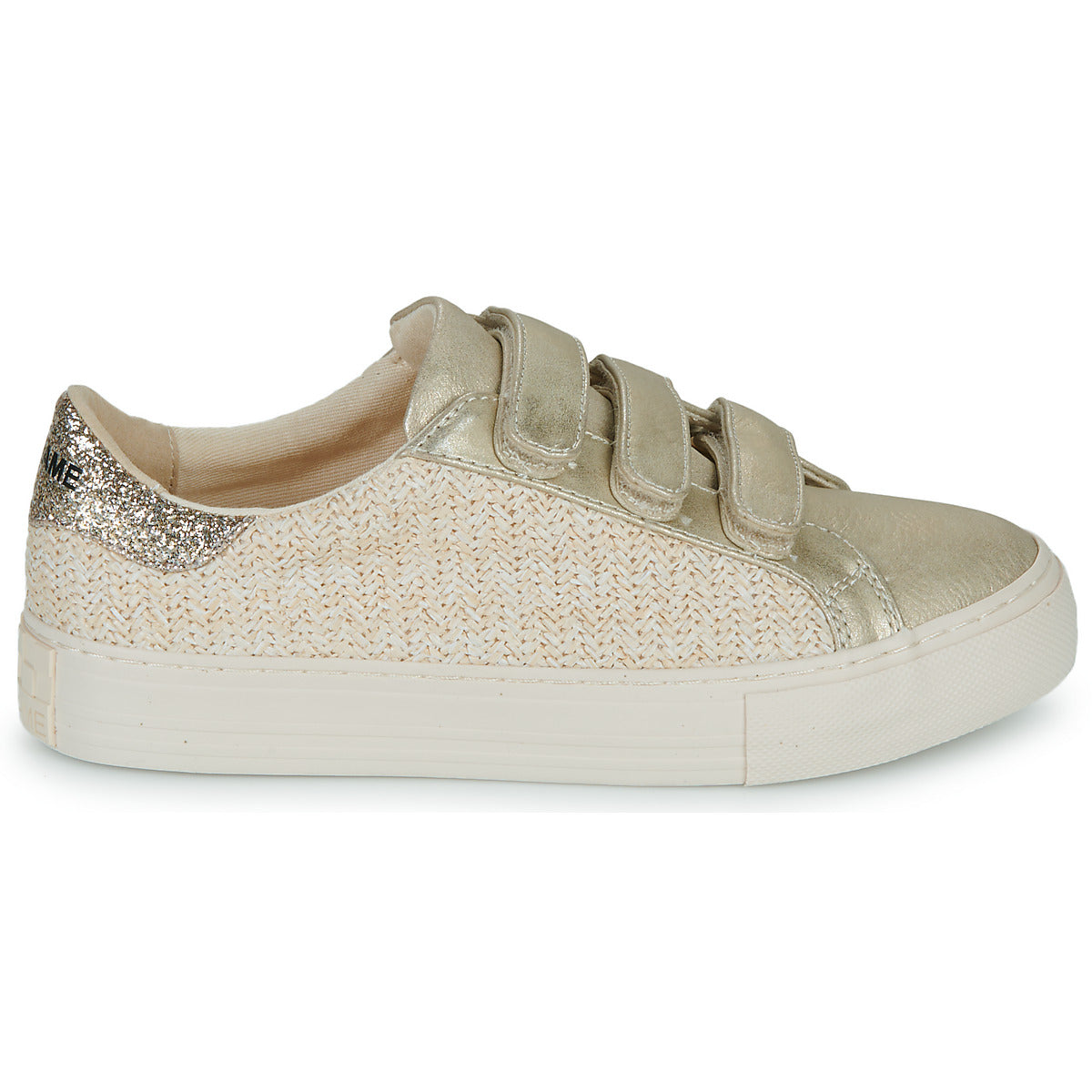 Sneakers basse Donna No Name ARCADE STRAPS Beige