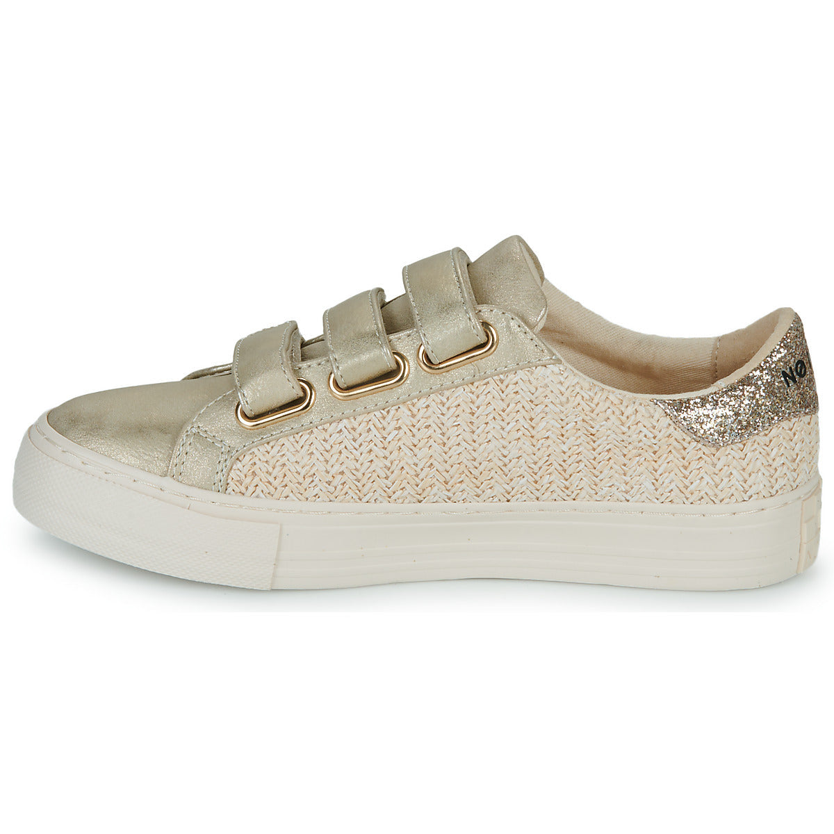 Sneakers basse Donna No Name ARCADE STRAPS Beige