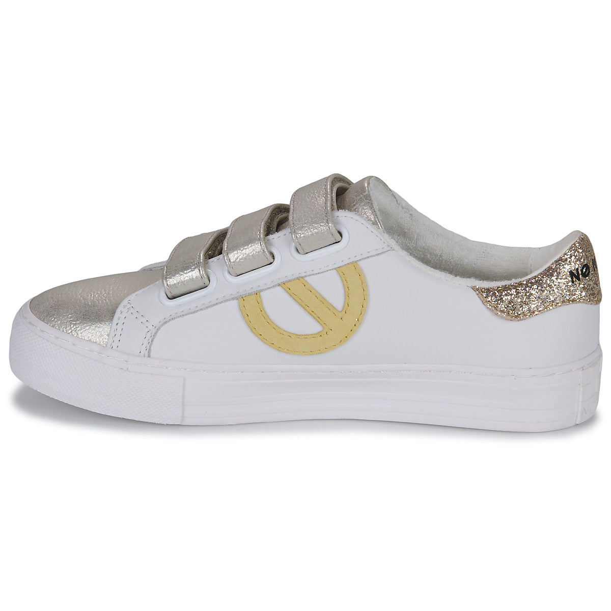 Sneakers basse Donna No Name ARCADE STRAPS SIDE Bianco