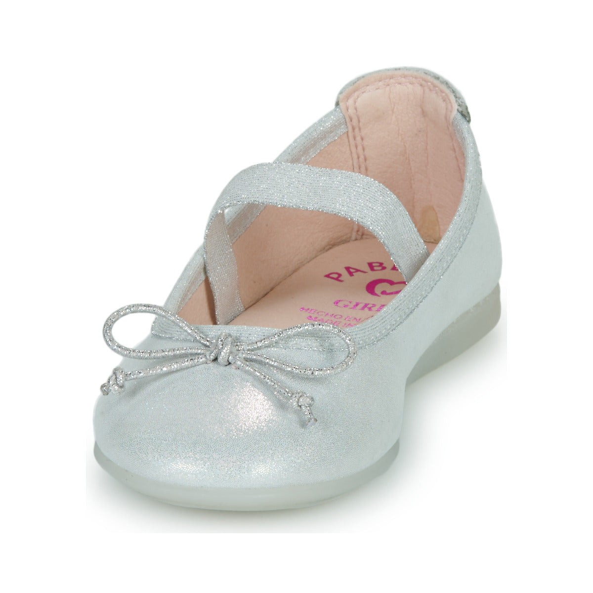 Ballerine bambina ragazza Pablosky 351155 Bianco