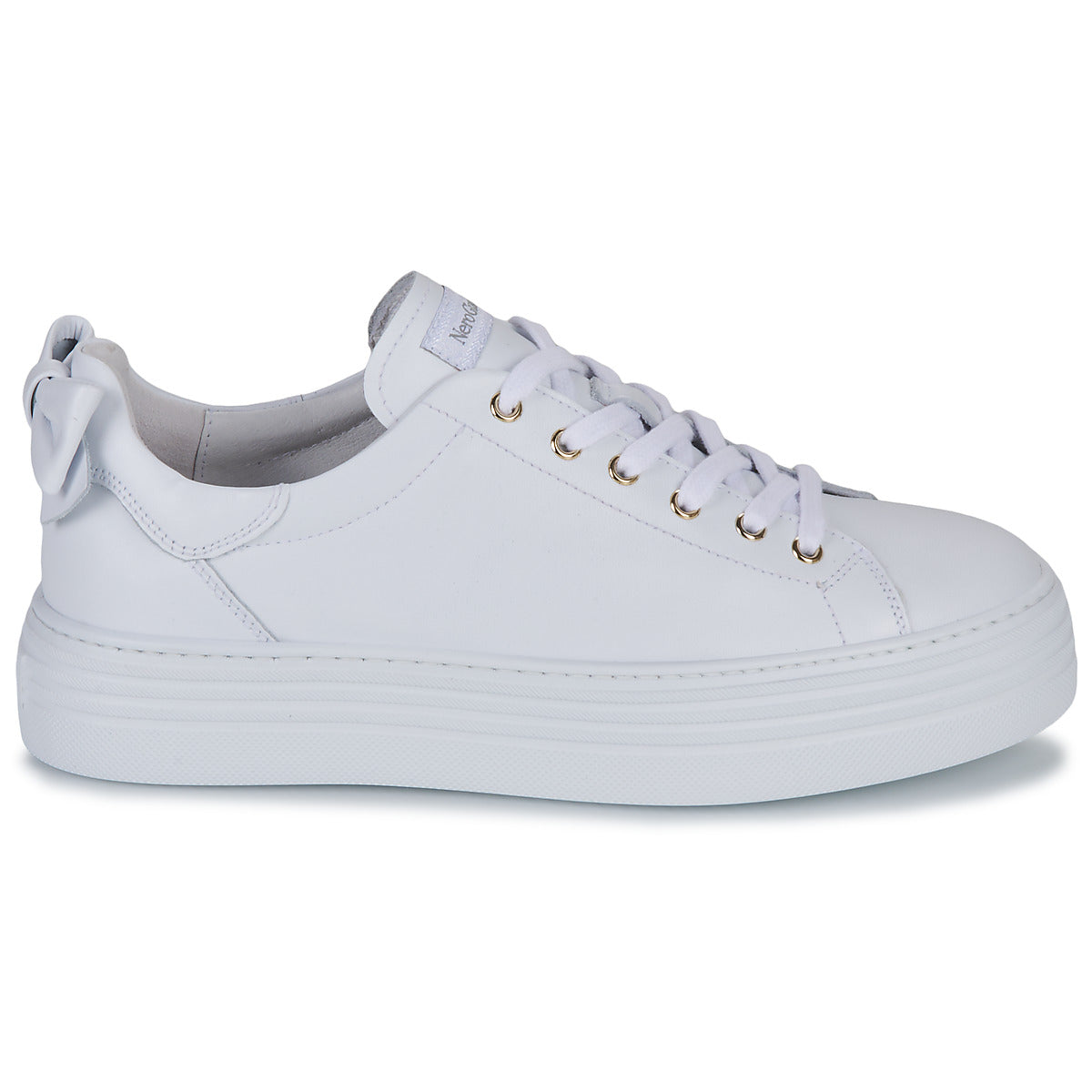 Sneakers basse Donna NeroGiardini E306521D-707 Bianco