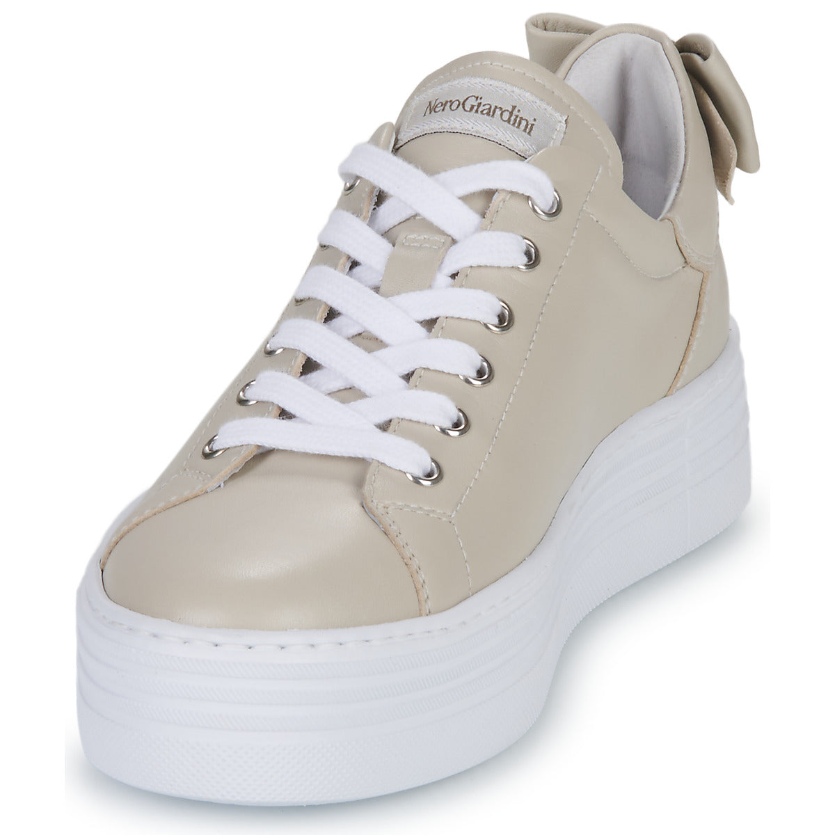 Sneakers basse Donna NeroGiardini E306520D-702 Beige