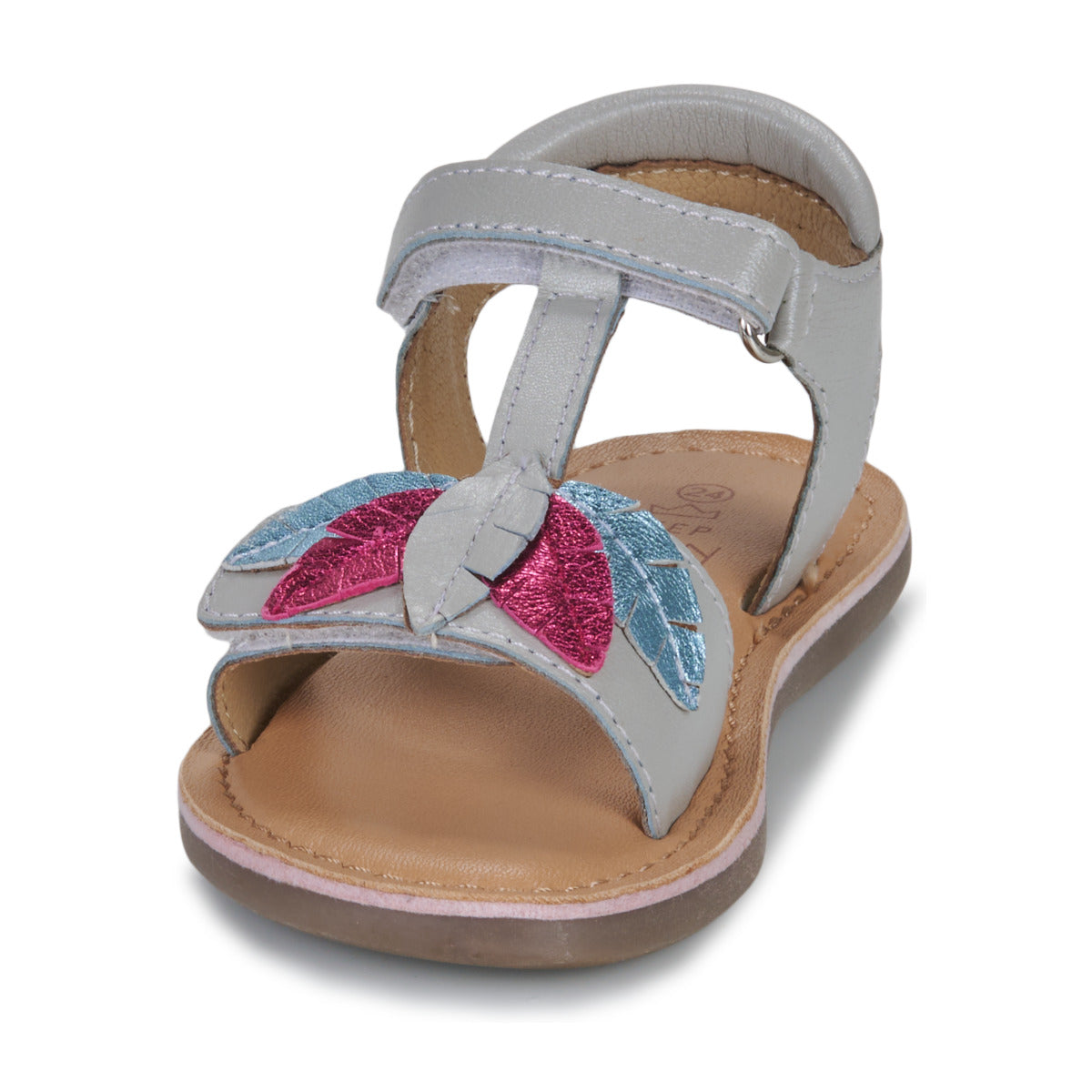 Sandali bambini ragazza Mod’8 CLOLEAF Argento