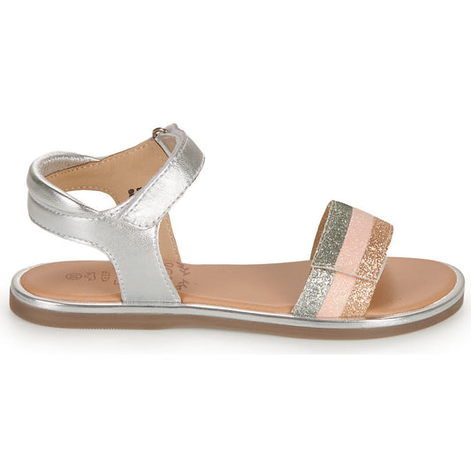 Sandali bambini ragazza Mod’8 PAGANISA Argento