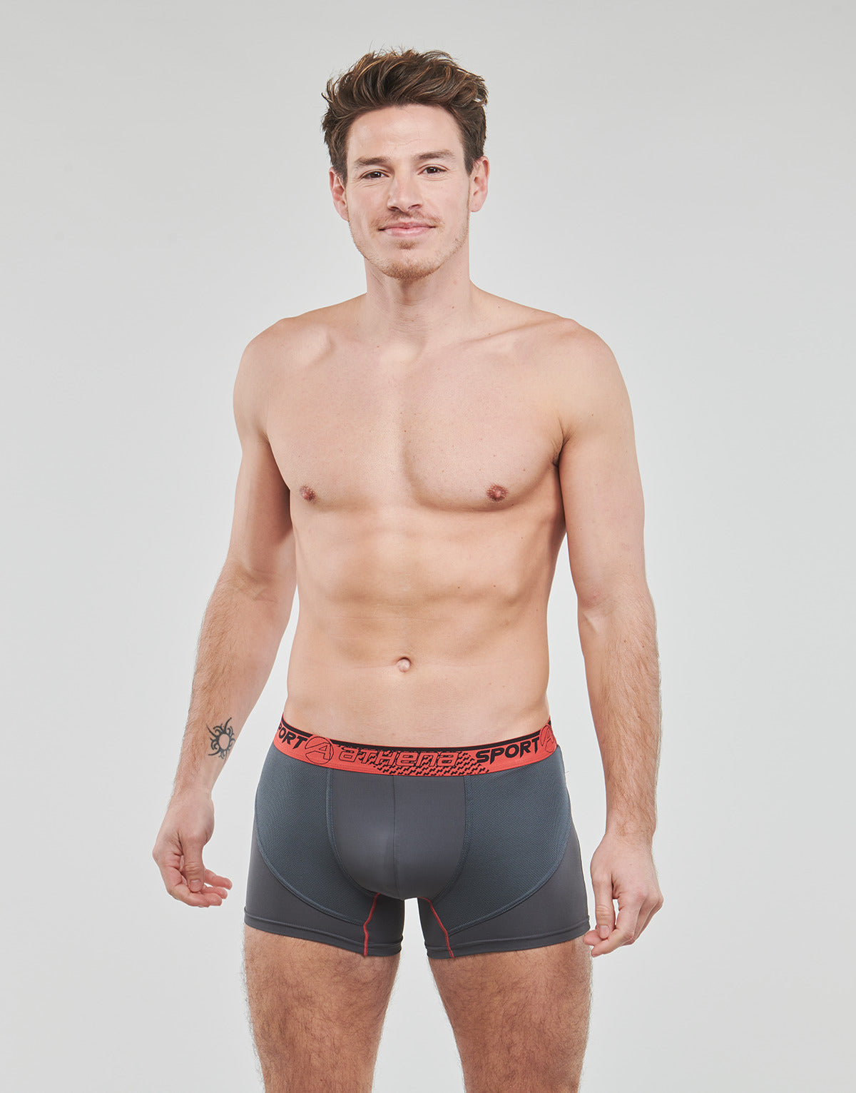 Boxer Uomo Athena RUNNING X2 Nero