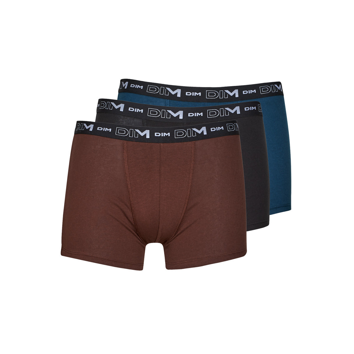 Boxer Uomo DIM COTON STRETCH PACK X3 Multicolore