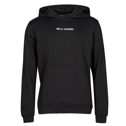 Felpa Uomo Helly Hansen CORE GRAPHIC SWEAT HOODIE Nero
