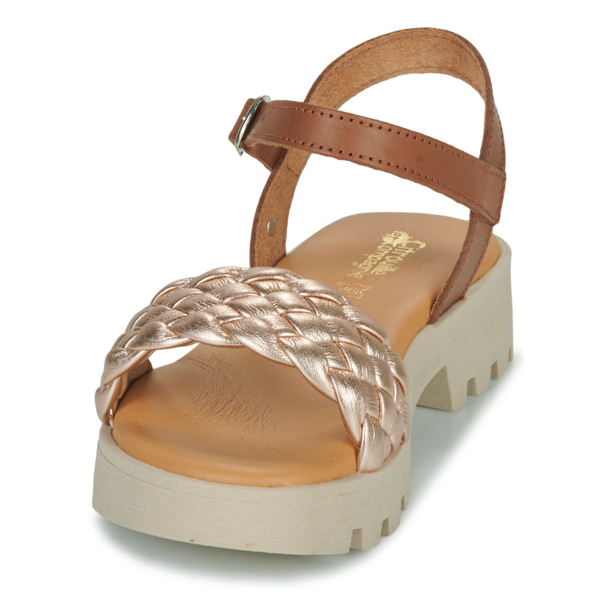 Sandali bambini ragazza Citrouille et Compagnie NASAKO Marrone