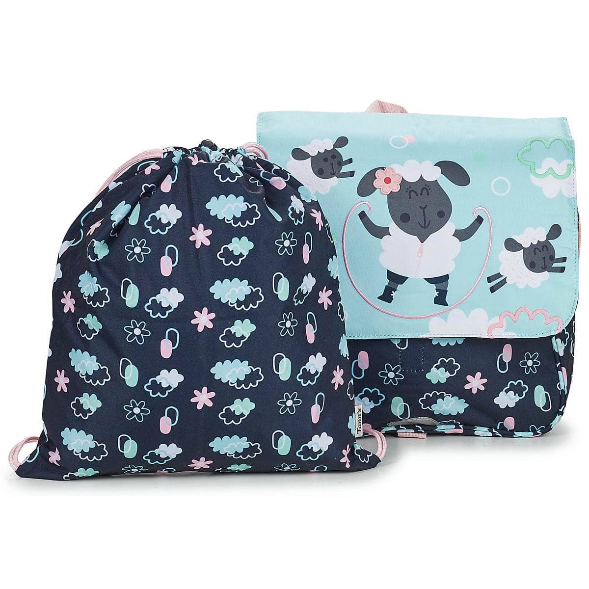 Zaini ragazza Tann’s SAC SAUTE-MOUTON Multicolore