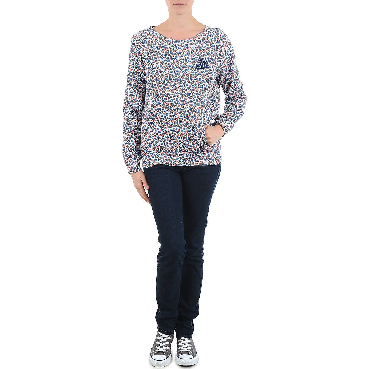 Felpa Donna Franklin & Marshall PULLMAN Multicolore