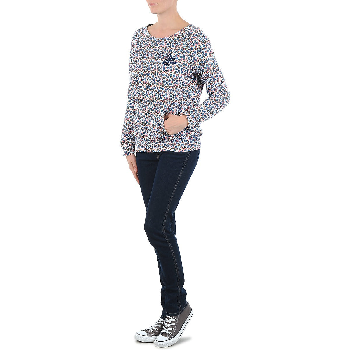 Felpa Donna Franklin & Marshall PULLMAN Multicolore