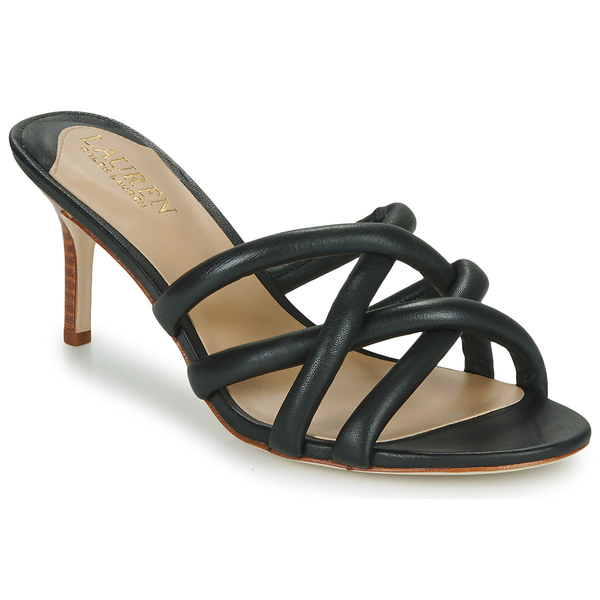 Scarpe Donna Lauren Ralph Lauren LILIANA-SANDALS-HEEL SANDAL Nero