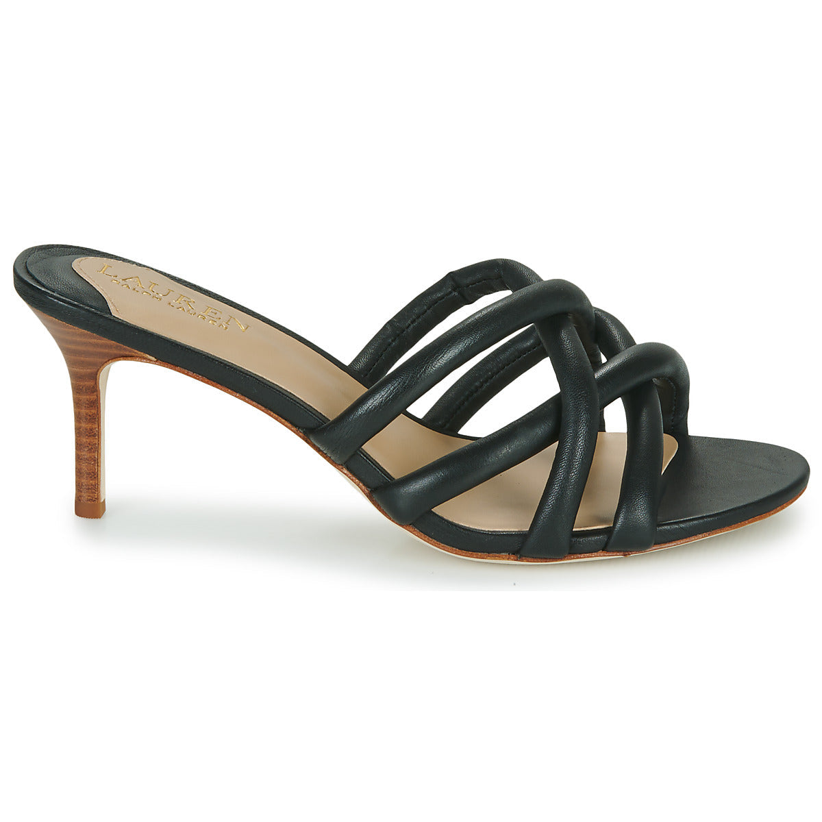 Scarpe Donna Lauren Ralph Lauren LILIANA-SANDALS-HEEL SANDAL Nero