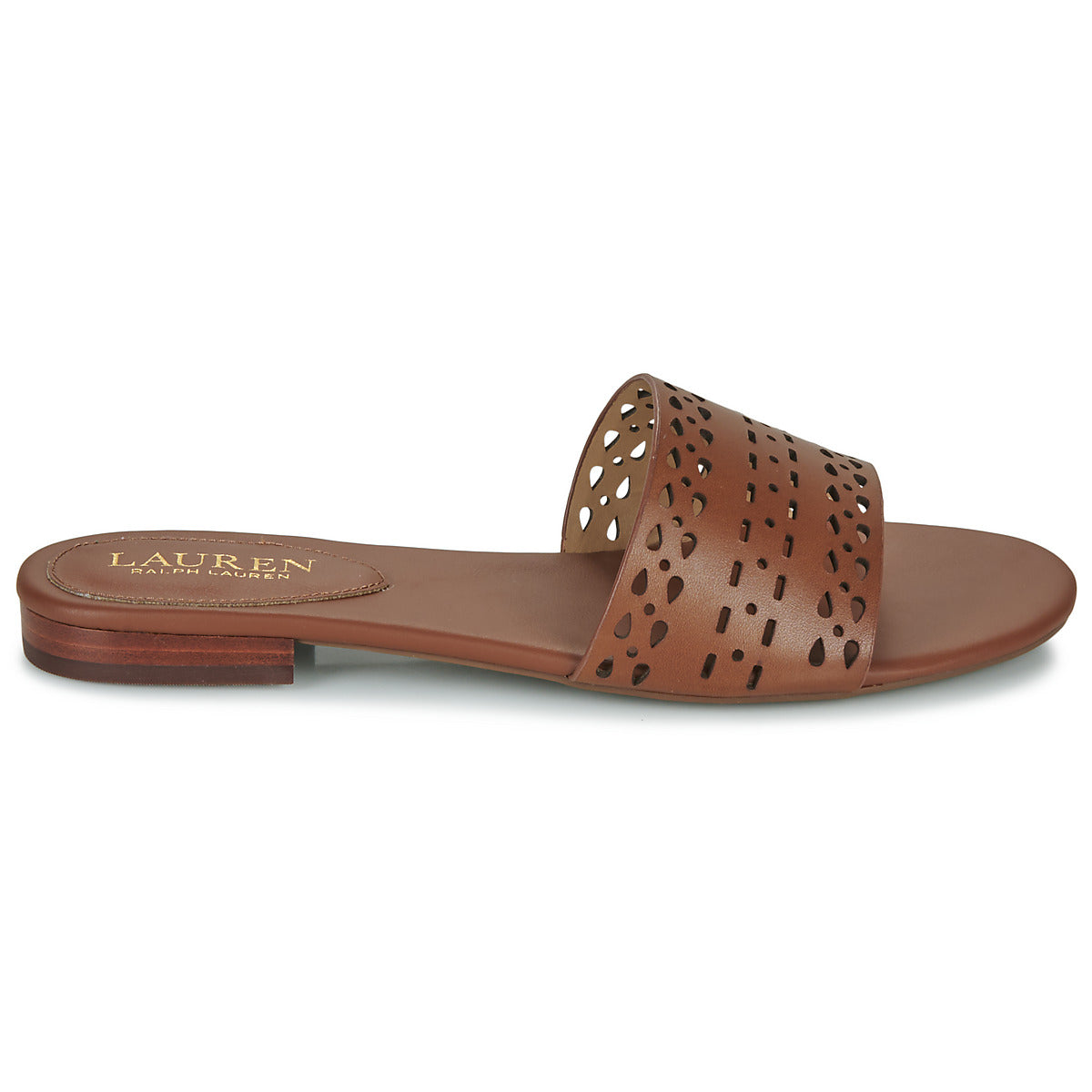 Scarpe Donna Lauren Ralph Lauren ANDEE-SANDALS-FLAT SANDAL Marrone