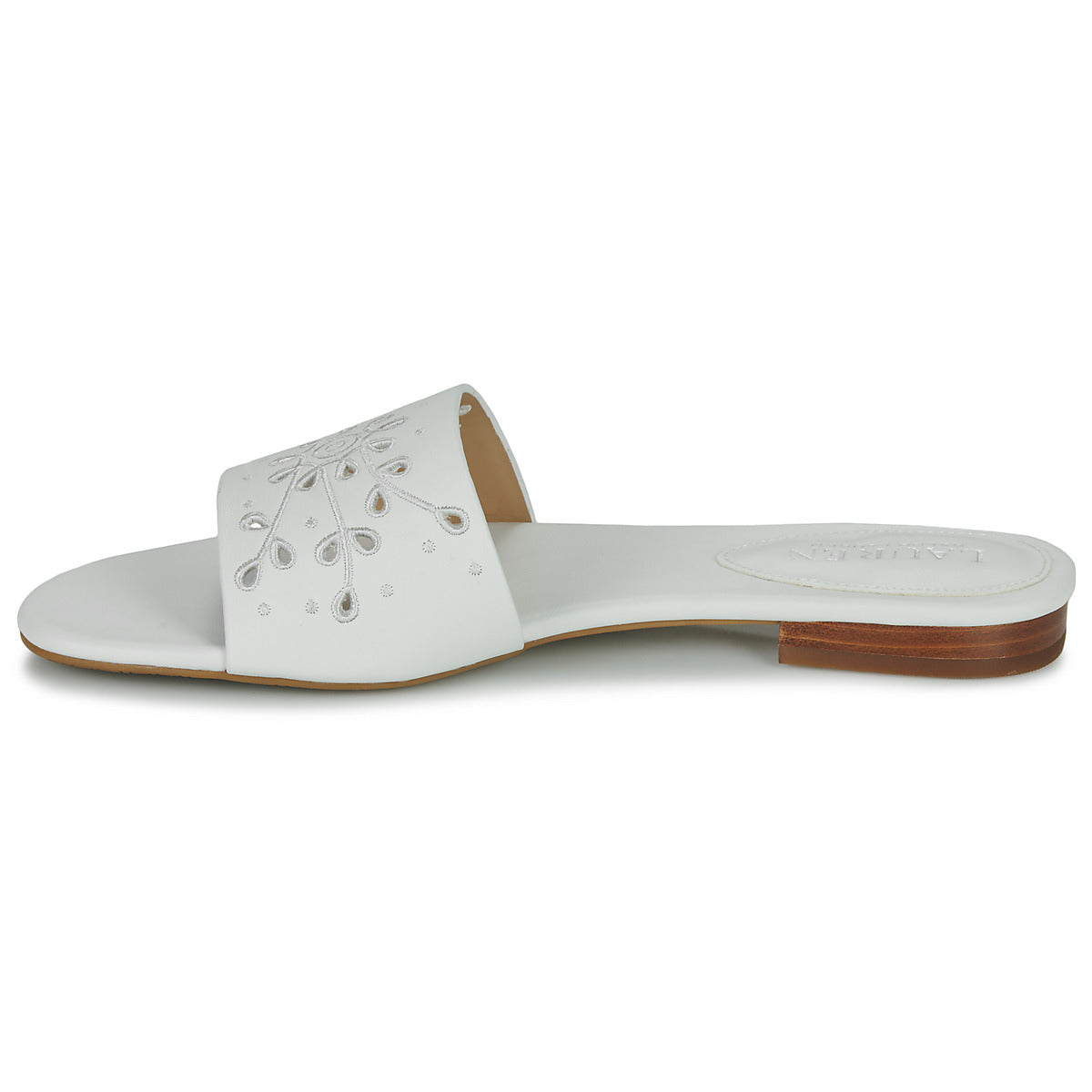 Scarpe Donna Lauren Ralph Lauren ANDEE-SANDALS-FLAT SANDAL Bianco