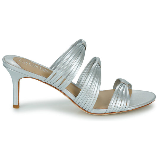 Scarpe Donna Lauren Ralph Lauren LORRAINE-SANDALS-HEEL SANDAL Argento