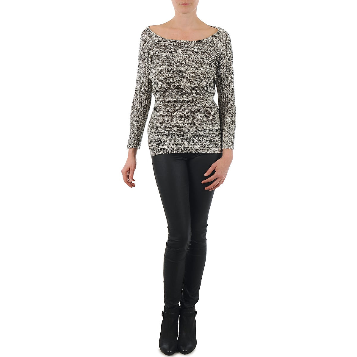Maglione Donna Yas AMILIA KNIT PULLOVER Beige