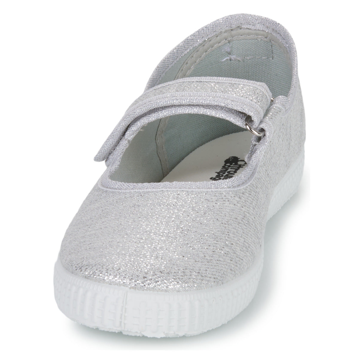 Ballerine bambina ragazza Citrouille et Compagnie IVALYA Argento