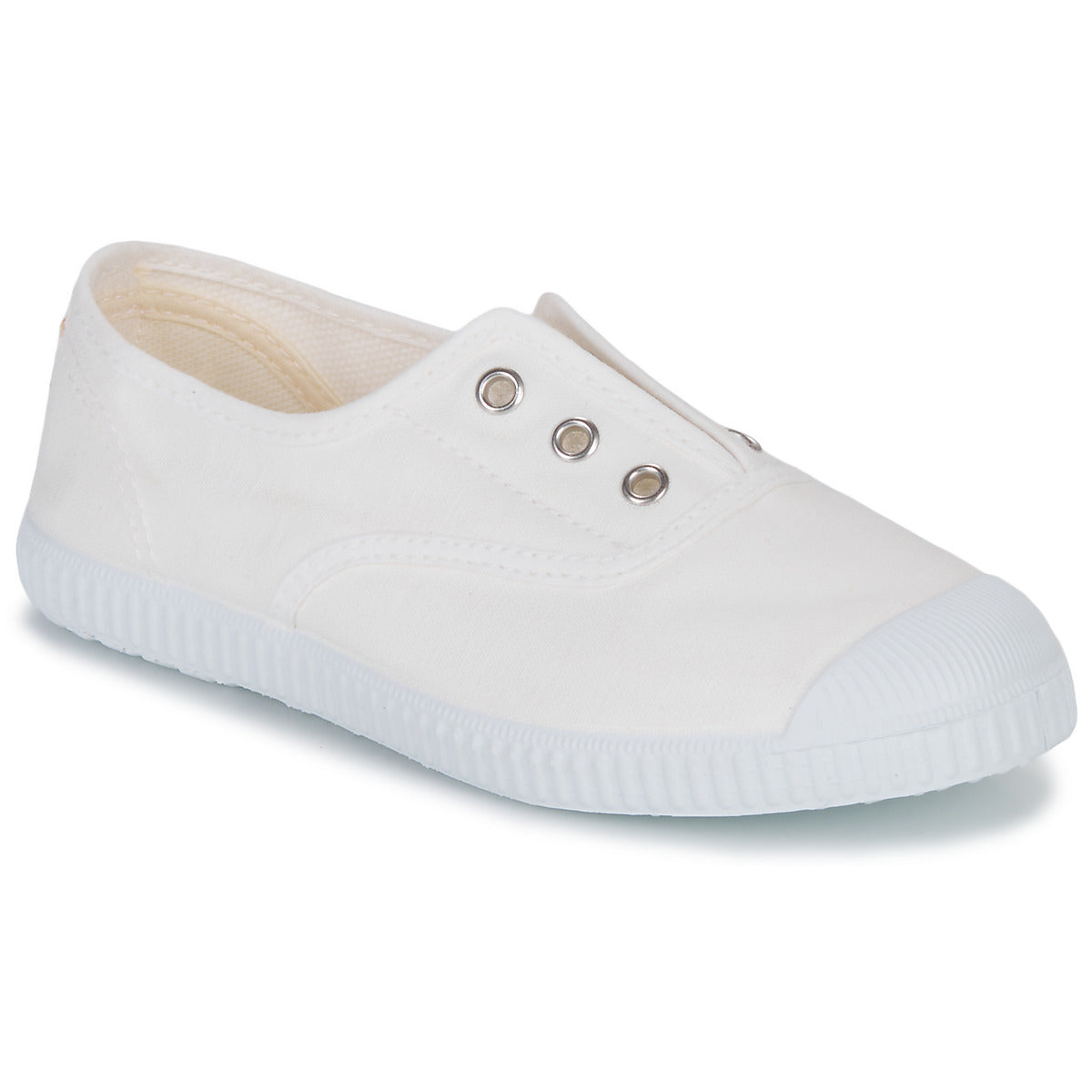 Scarpe bambini ragazza Citrouille et Compagnie WOODEN Bianco