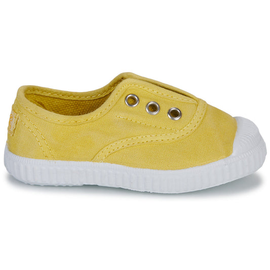 Scarpe bambini ragazza Citrouille et Compagnie WOODEN Giallo