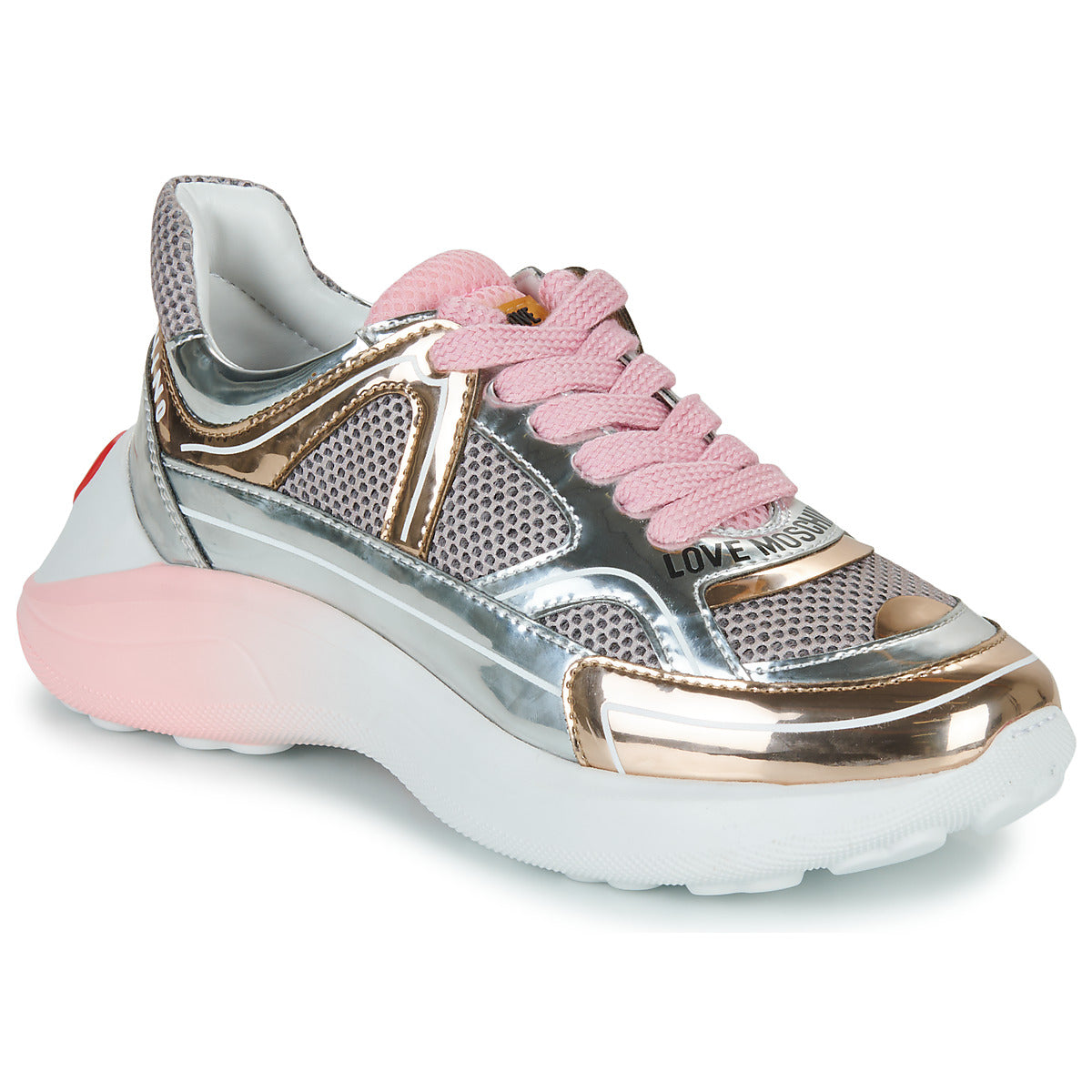 Sneakers basse Donna Love Moschino SUPERHEART Multicolore