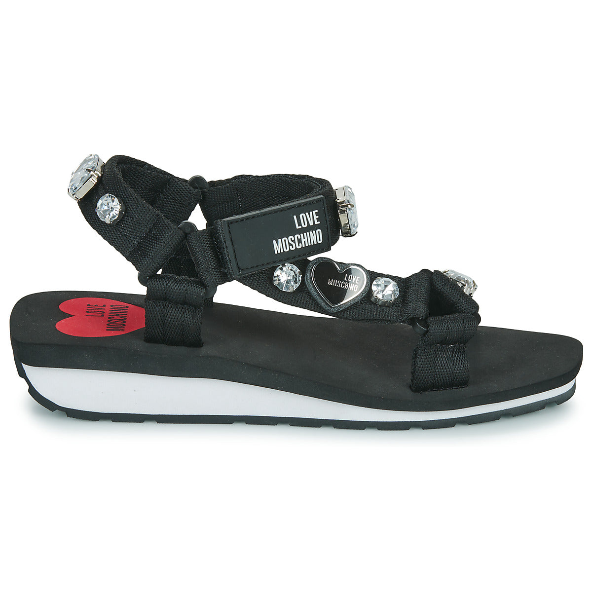 Sandali Donna Love Moschino FLOW LOVE Nero