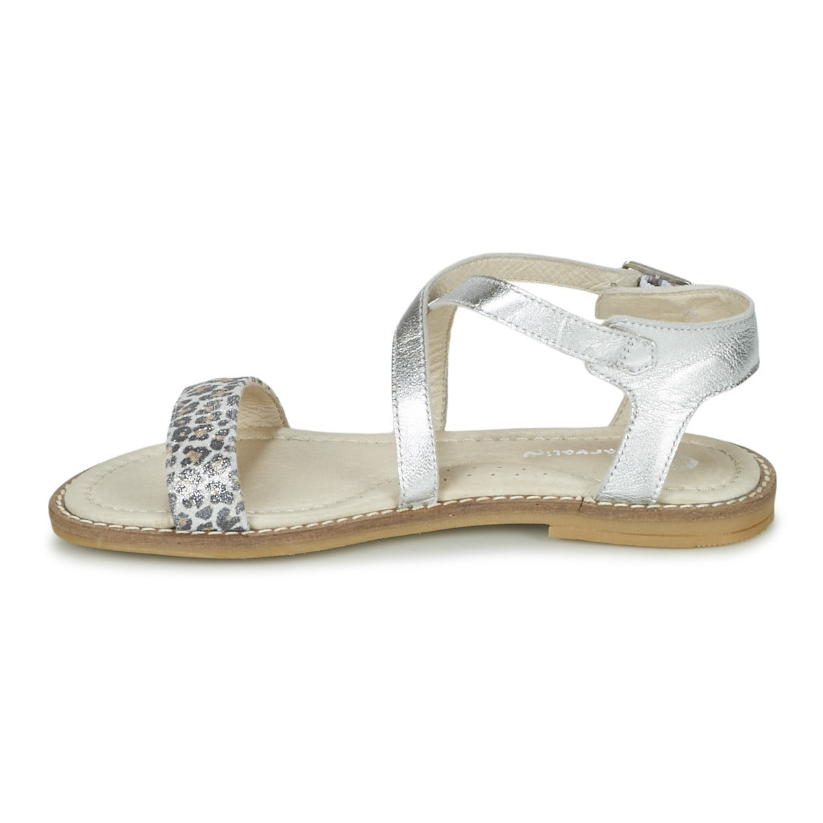 Sandali bambini ragazza Garvalin COSMOS Argento