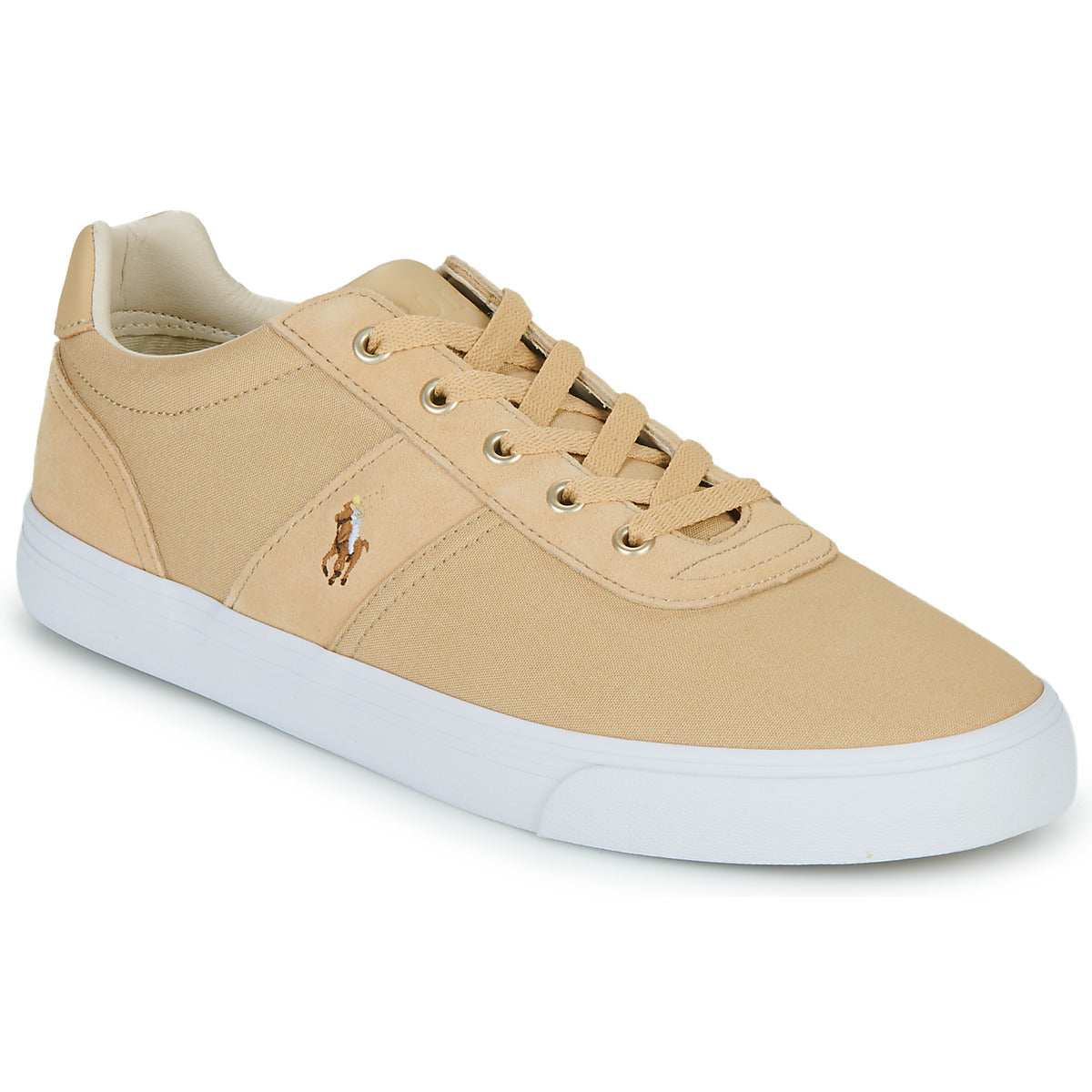 Sneakers Uomo Polo Ralph Lauren HANFORD-SNEAKERS-LOW TOP LACE Beige