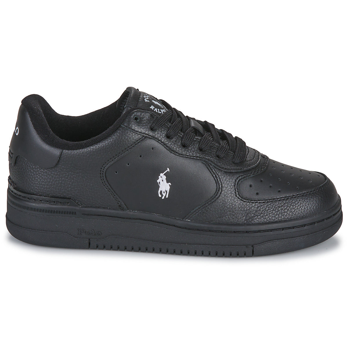 Sneakers Uomo Polo Ralph Lauren  MASTERS CRT-SNEAKERS-LOW TOP LACE  Nero