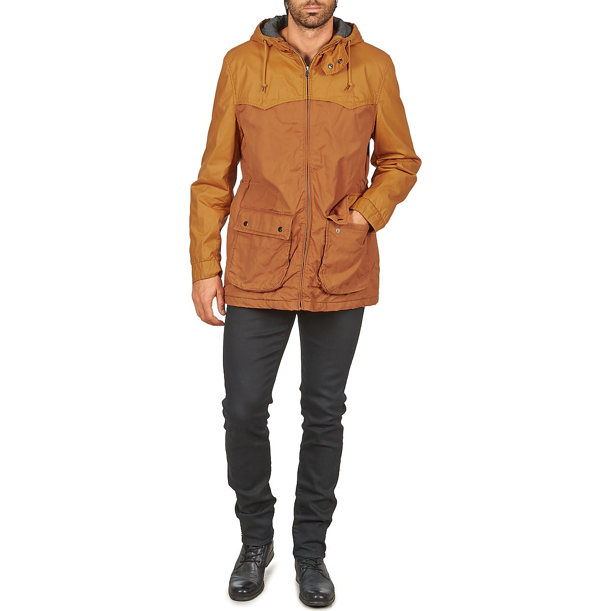 Parka Uomo Selected WINDSOR JACKET J Marrone