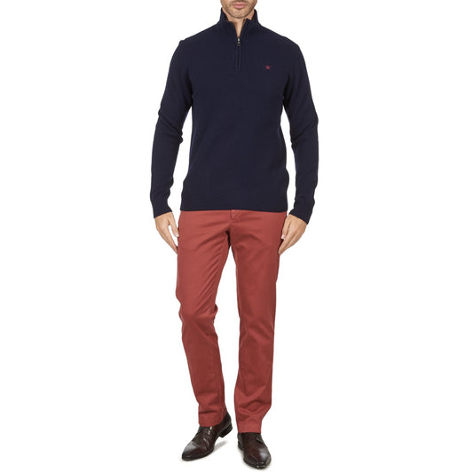 Pantalone Chino Uomo Hackett  STRETCH TWILL CHINO  Rosso