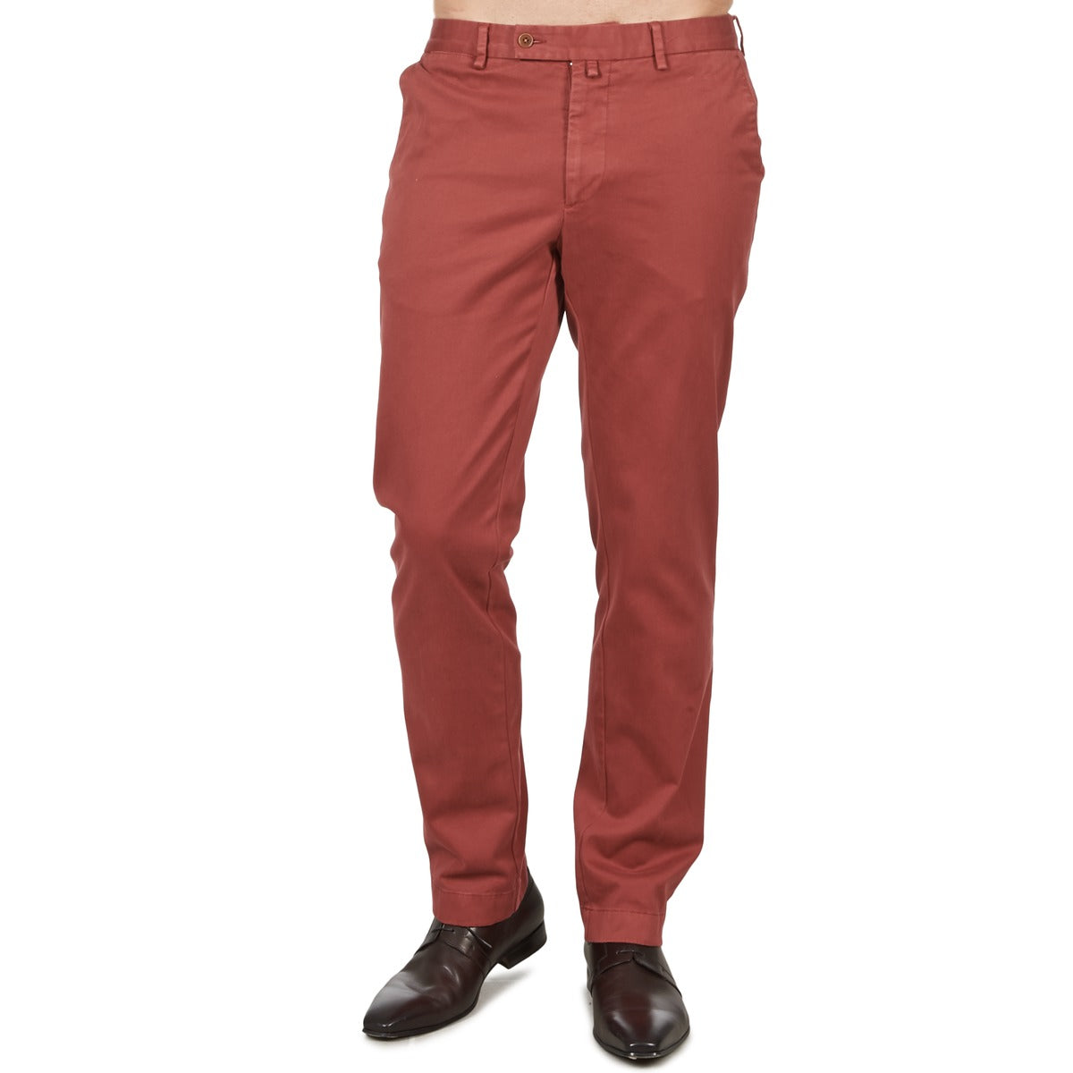 Pantalone Chino Uomo Hackett  STRETCH TWILL CHINO  Rosso