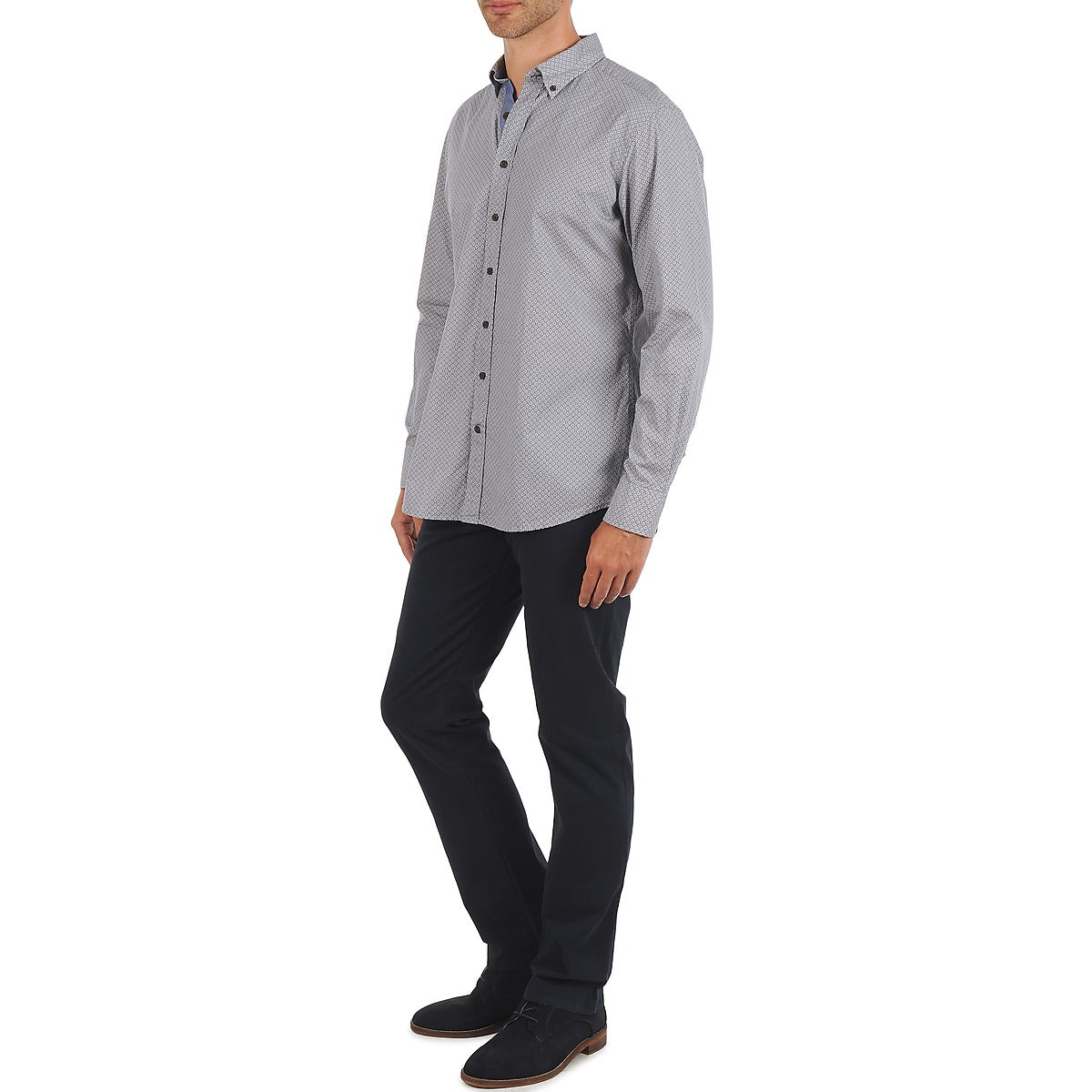 Camicia a maniche lunghe Uomo Hackett MEDALLION MULTI BD Blu