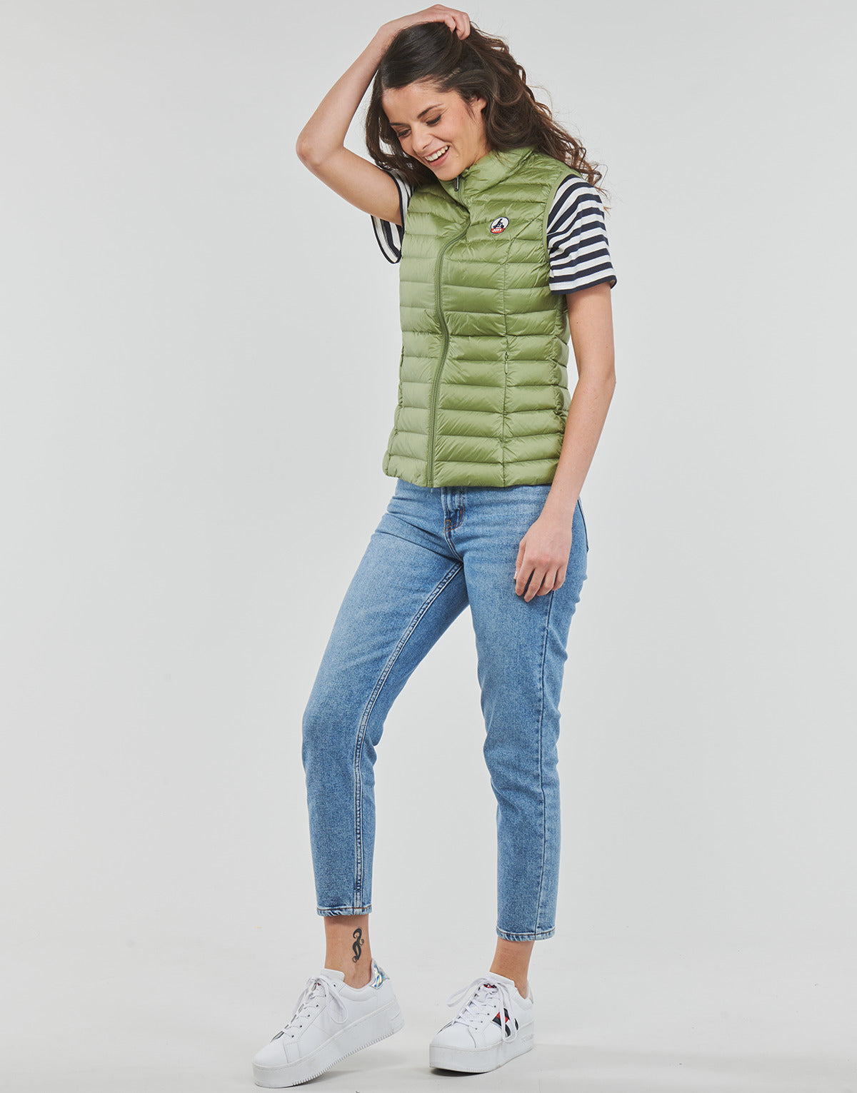 Piumino Donna JOTT SEDA Kaki