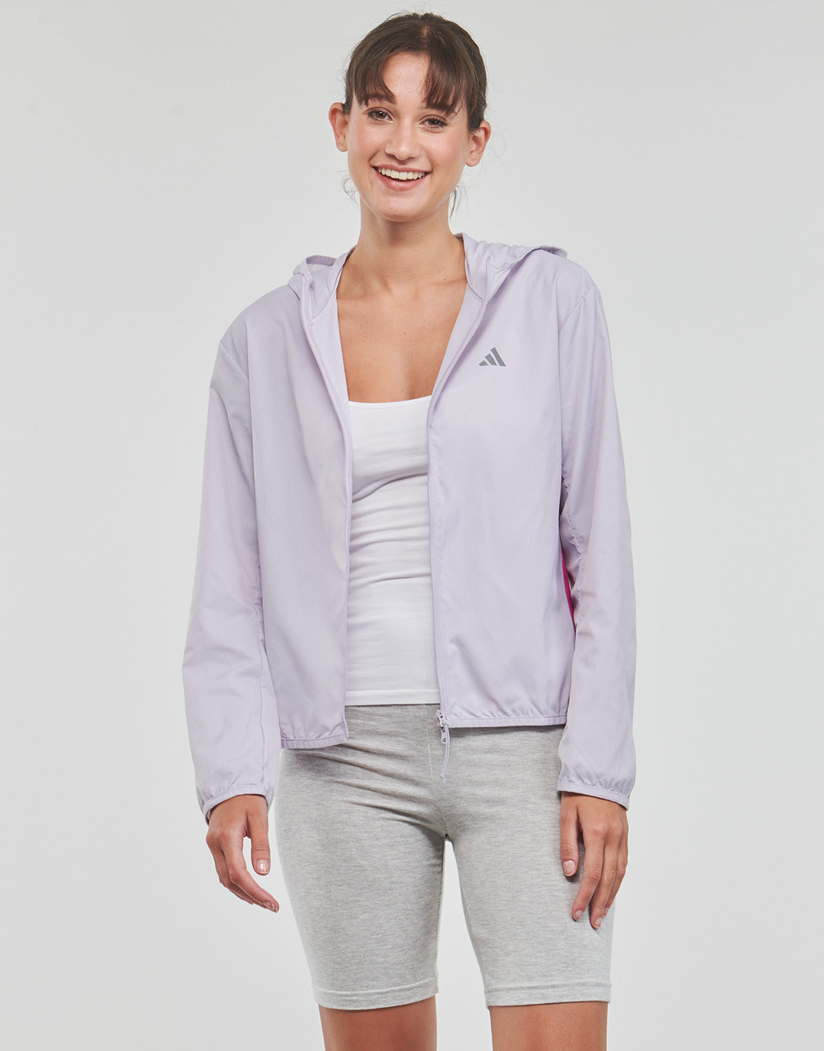 Giubbotto Donna adidas RUN IT JACKET Viola