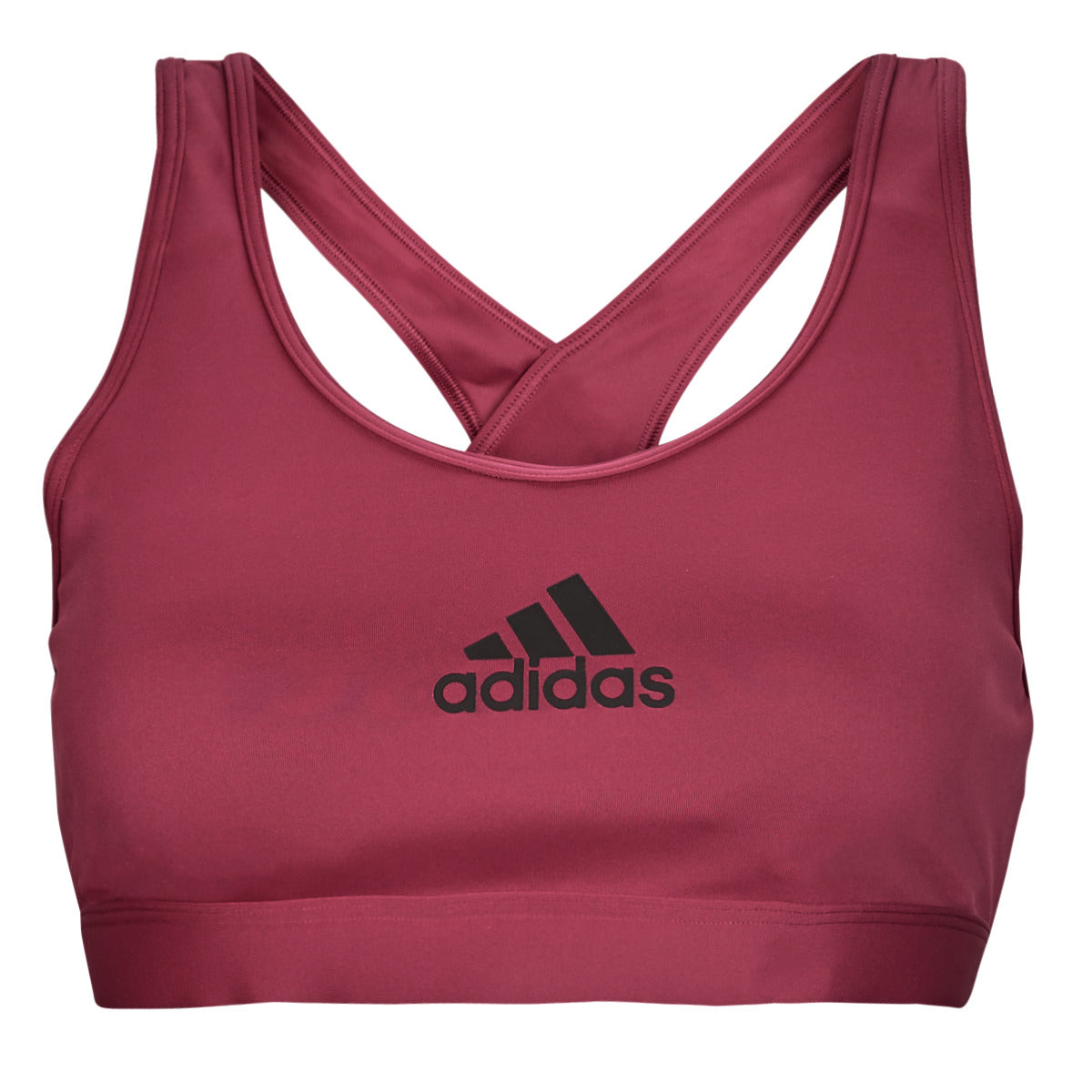 Reggiseno sportivo Donna adidas PWR CT MS BRA Bordeaux